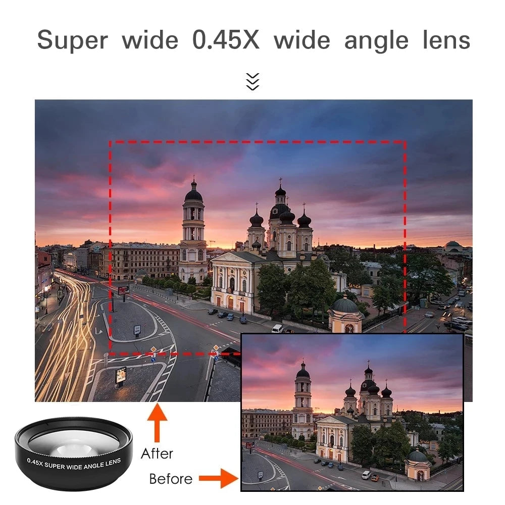 Mobile Phone Camera Lens Kit