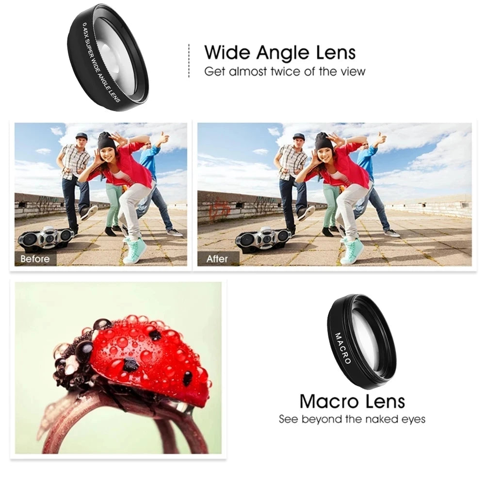 Mobile Phone Camera Lens Kit