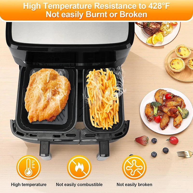 Air Fryer Accessories For 5.2L/3.1L Dual Zone Basket