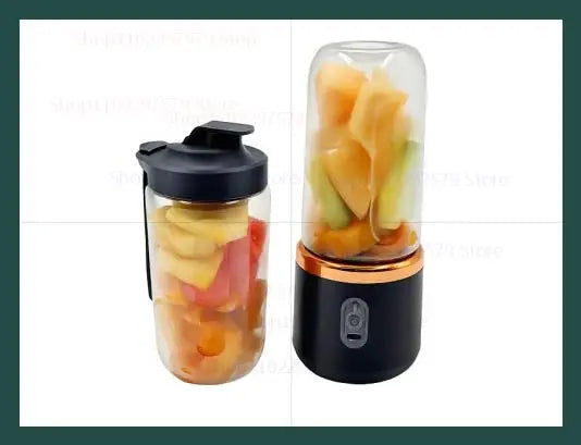 Portable USB Blender – Rechargeable 6-Blade Smoothie Maker