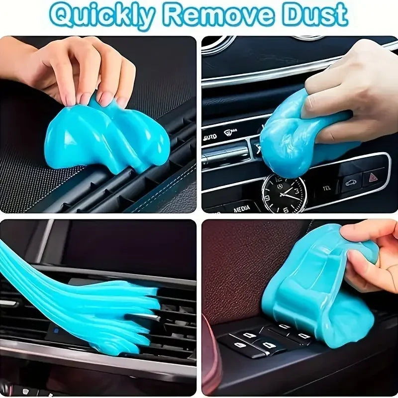 Car Cleaning Gel – Reusable Dust & Dirt Removal Putty for Vents
