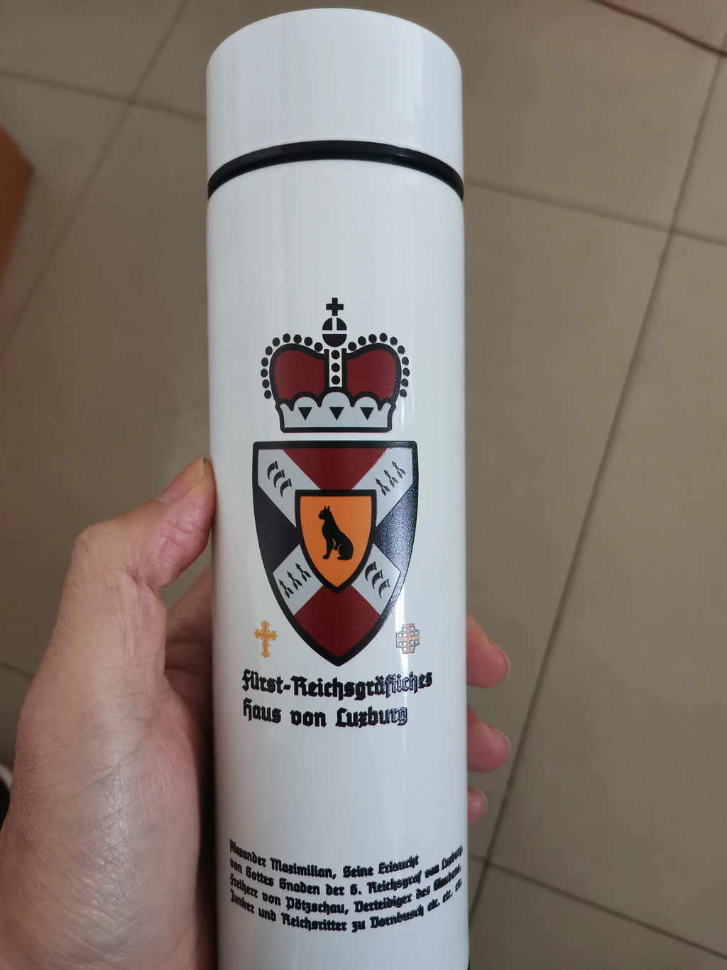 500ML Smart Vacuum Insulated Water Bottle with LED Temperature Display – Stainless Steel Thermal Flask