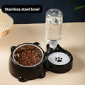 2-in-1 Automatic Pet Feeder & Water Dispenser – No Power Needed, for Cats & Dogs