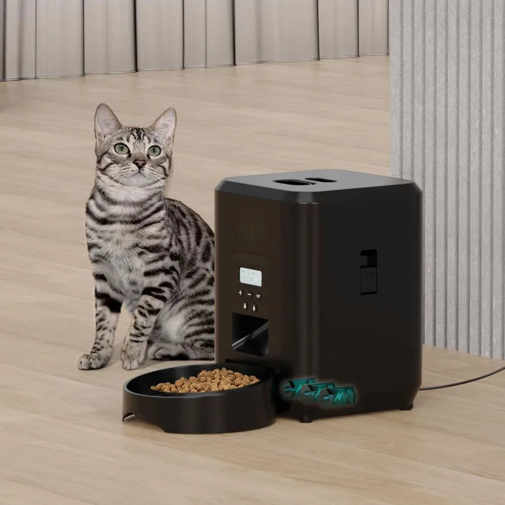 Automatic Pet Feeder – Timed Portion Control Dispenser for Cats & Dogs