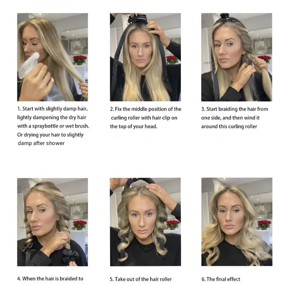 Heatless Curling Headband
