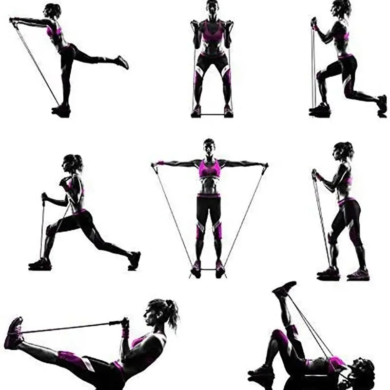 Resistance Bands with Handles – Strength Training Set for Home Workouts