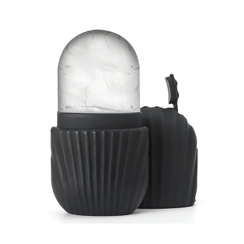 Ice Roller & Gua Sha Facial Tool Set – Cooling Skincare Massager
