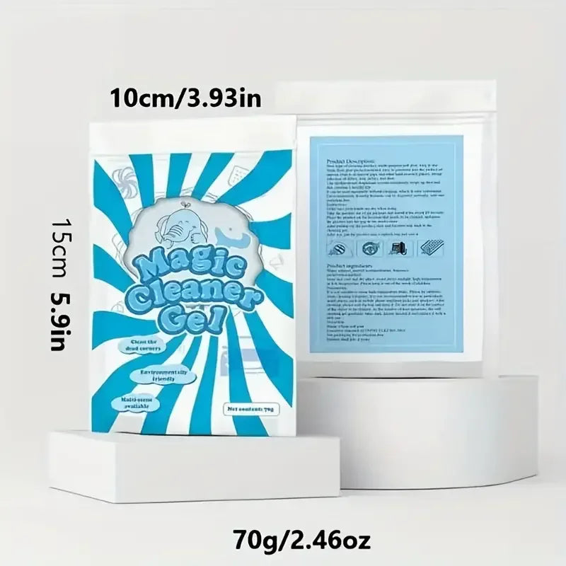 Car Cleaning Gel – Reusable Dust & Dirt Removal Putty for Vents