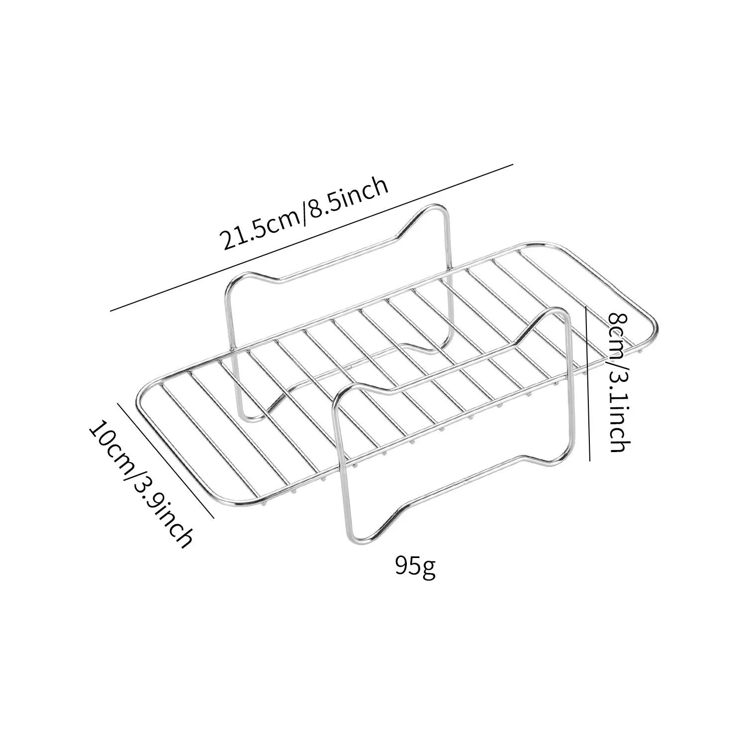 Air Fryer Accessories For 5.2L/3.1L Dual Zone Basket